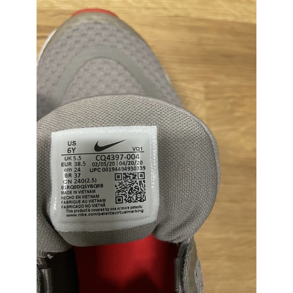 Nike Soft‎ trainers Women’s Size 6y CQ4397-004 - Picture 3 of 7